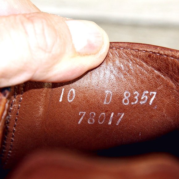 Allen Edmonds WEEKENDER 10 D Chili * new Flannel Bags (add $15 new Shoe Trees) main image 6